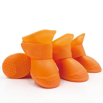 Waterproof Rubber Dog Boots – Anti-Slip Paw Protectors